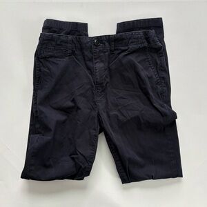 Boy's Burberry Navy Pants 100% Cotton Size 12Y